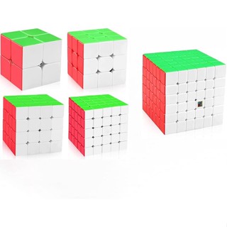 Moyu Meilong Speed Cube 2x2 3x3 4x4 5x5 6x6 ของเล่นลูกบาศก์ปริศนา สําหรับเด็ก