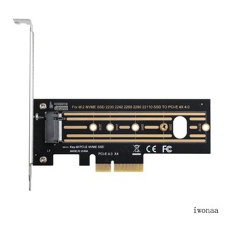 Iwo อะแดปเตอร์ขยาย PCIE เป็น NVMe PCI-Express x4 x8 x16 SSD ความเร็วสูง