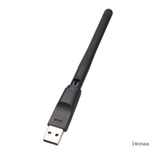 Iwo อะแดปเตอร์รับส่งสัญญาณ Wifi การ์ดไร้สาย Usb แบบพกพา สําหรับแล็ปท็อป MT7601