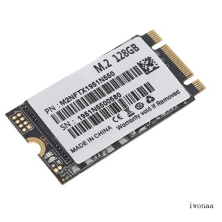 Iwo โซลิดสเตทไดรฟ์ภายใน 6Gb s สําหรับ M 2 SSD NGFF 2242 128GB