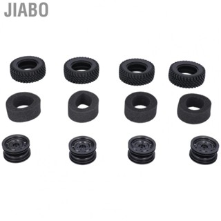 Jiabo 4Pcs/Set Rubber Wheel Tire Tyre Set For MN86 1/12 RC Car Upgrade Spare Parts BS