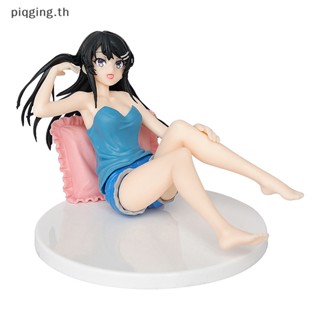 Piqging ชุดว่ายน้ํา ฟิกเกอร์การ์ตูนผู้หญิง Mai Sakurajima Does Not See The Bunny Girls Ancestors ขนาด 9 ซม.
