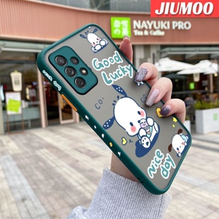 เคสโทรศัพท์มือถือ ซิลิโคนใส ขอบสี่เหลี่ยม กันกระแทก ลายการ์ตูน Pochacco สําหรับ Samsung galaxy A72 4G A72 5G