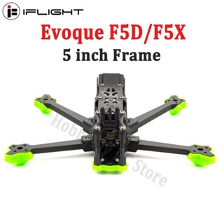 Iflight Nazgul Evoque F5 ชุดกรอบอะนาล็อก 225 มม. 5 นิ้ว F5D F5X HD/Analog (สควอช-X DeadCat) พร้อมแขน 6 มม. สําหรับอะไหล่ FPV