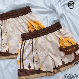 Baroque BROWN MESH SHORTS (คอลเลกชันสก็อตต์ทราวิส ปี 2023)