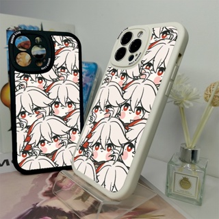 P33 เคส สำหรับ IPhone 13 11 ip 12 14 Pro ip 6 7 8 Plus XR XS Max SE 2020 เคสโทรศัพท์แบบนุ่มกันกระแทกอะนิเมะ