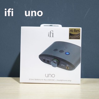 Ifi uno เครื่องขยายเสียงหูฟังดิจิทัล Hi-res แบบพกพา