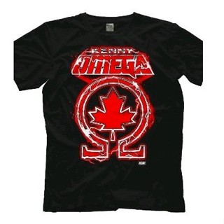  พิมพ์ลาย เสื้อยืด ลาย AEW KENNY OMEGA FROM WINNIPEG