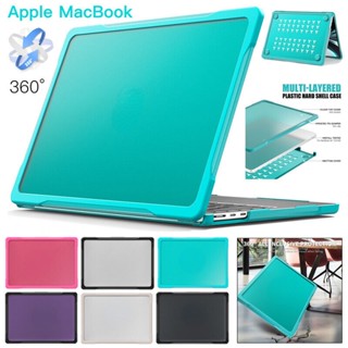 เคสแล็ปท็อป TPU แบบฝาพับ ทนทาน สําหรับ MacBook Air 13 นิ้ว (M1, 2020) A2237 / A1932 / A2179, Air 13.6 นิ้ว M2 2022 A2681