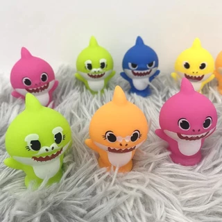 พร้อมส่ง 5ชิ้น ตุ๊กตาหุ่นนิ้ว รูปครอบครัวฉลาม สัตว์น้ำ เบบี้ชาร์ค ของเล่นสําหรับเด็ก ของเล่นเด็ก