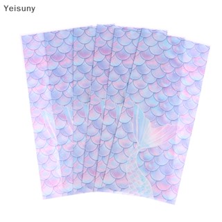 [Yei] ถุงขนม ธีมนางเงือกน้อย 100 ชิ้น COD