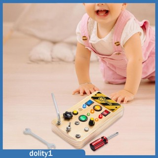 [Dolity1] บอร์ดของเล่น เพื่อการเรียนรู้ สําหรับเด็กวัยหัดเดิน