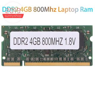 หน่วยความจําแล็ปท็อป DDR2 4GB 800Mhz PC2 6400 2RX8 200 Pins SODIMM สําหรับ Intel AMD