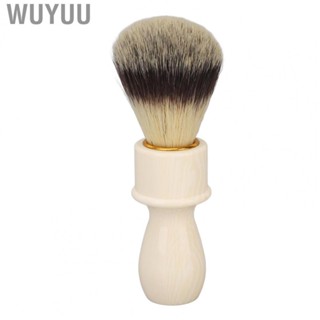 Wuyuu Shaving Brush For Beard Soft Bristle Resin Handle Ergonomic HR6