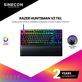 Razer Huntsman V2 Tenkeyless - Clicky Optical Purple Switch - EN - Black