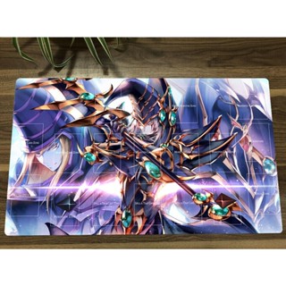 บอร์ดเกม Yu-Gi-Oh! แผ่นรองเมาส์เล่นเกม Dark Magician Playmat TCG CCG