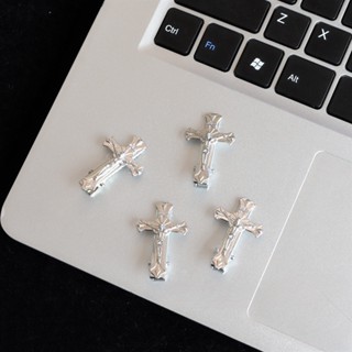 Jumpy Spicy Girl Cross Hairpin Duckbill Clip Girls New Metal 3D Vintage Trend Dark Black Jewelry Girls Jumpy Hairpin