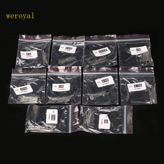 Weroyal เทอร์มิสเตอร์อุณหภูมิ 10 ค่า 1K 2K 3K 4 7K 5K 10K 20K 47K 50K 100K 100 ชิ้น