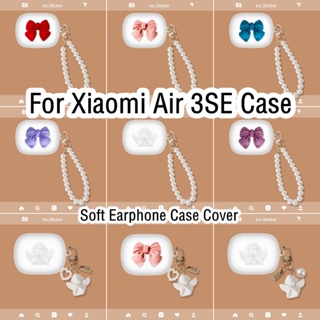 พร้อมส่ง!  เคสนิ่ม ประดับโบว์สามมิติ สําหรับ Xiaomi Air 3SE Xiaomi Air 3SE