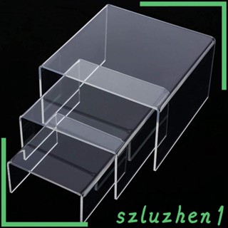 [Szluzhen1] ชุดชั้นวางเครื่องประดับ อะคริลิคใส 3 4 5 นิ้ว