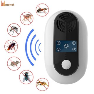 เครื่องไล่หนูอัลตราโซนิก Mosquito Killer Anti Rat Pest Insect Electronic Pest Repellent molisa