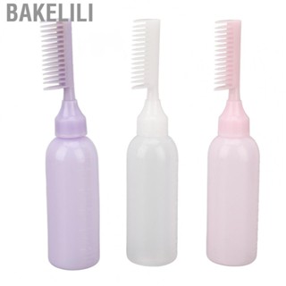 Bakelili Bottle Root Comb Applicator 3 Pcs For Hairdressing Salons