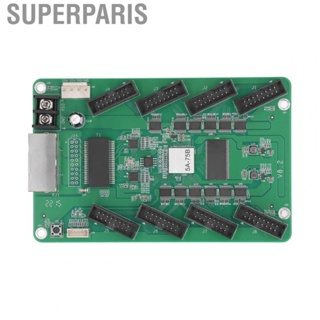 Superparis Display Control Card  5A‑75B 8 HUB Interfaces Easy Maintenance Flexible Layouts DC3.3‑6V Receiving for DIY Electronic Device