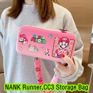 【Ĕĕ】กระเป๋าเก็บหูฟัง ลายการ์ตูนตลก แบบพกพา สําหรับ NANK Runner CC3 NANK Runner CC3