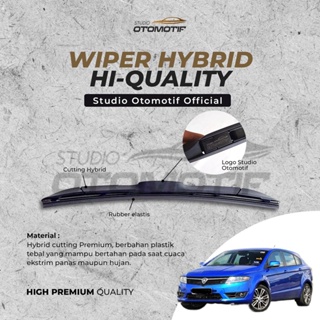 ที่ปัดน้ําฝน PROTON SUPRIMA S HYBRID OFFICIAL STUDIO ยานยนต์ 2 ชิ้น