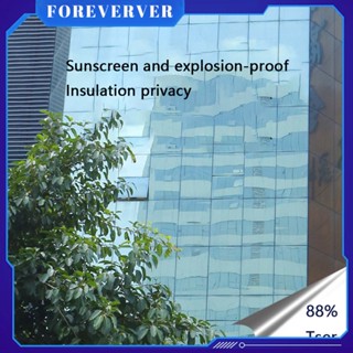 ครีมกันแดดหน้าต่างและฟิล์มฉนวนกันความร้อนม่านบังแดดฟิล์มแก้วมุมมองทิศทางเดียวสติกเกอร์บังแดดในครัวเรือนฟิล์มแก้วก่อน