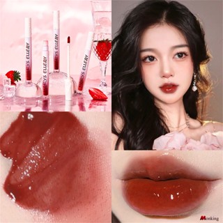 Marys Elleay Air Mirror Water Light Lip Glaze ลิปสติกหลอดเล็กสีขาว ลิปสติกทาแล้วสีไม่ตกง่าย ลิปกลอส (monkingstore_th)