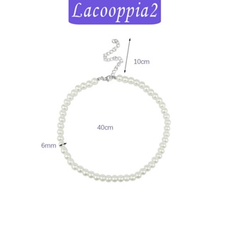 [Lacooppia2] สร้อยคอโชคเกอร์ ประดับลูกปัด เครื่องประดับ สําหรับผู้หญิง