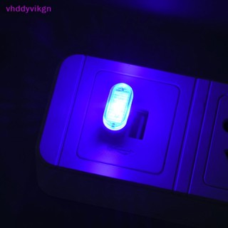 Vhdd โคมไฟ LED USB สําหรับตกแต่งภายในรถยนต์ 1 ชิ้น