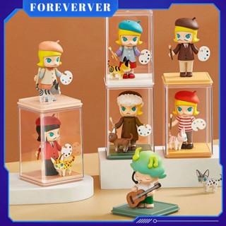 Blind Box กล่องใส่ของ กล่องใส่ของ Bubble Mart ตู้เก็บของใส กันฝุ่น Ps Model Hand-made Toy Display Box Blind Case for