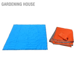  Gardening House เสื่อปิกนิกกลางแจ้ง Thicken Oxford ผ้ากันน้ำมัลติฟังก์ชั่นพรมปูพื้นกลางแจ้งสำหรับเต็นท์ปิคนิคตั้งแคมป์กลางแจ้ง