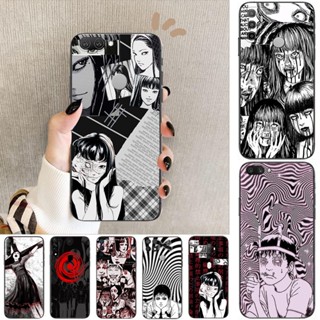 ใหม่ เคสโทรศัพท์มือถือแบบนิ่ม ลายอะนิเมะ Junji Ito Tomie สีดํา สําหรับ Realme 3 Pro 7 Pro 7 4G 7i 8 8 Pro 8 5G