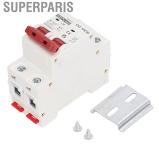 Superparis DC Miniature Circuit Breaker 2P Breaking  6000A Mini 6A