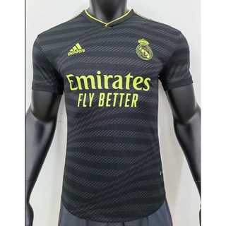 เสื้อกีฬาแขนสั้น ลายทีมผู้เล่น Real Madrid 3rd S-2XL 22 23