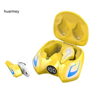 Huarmey หูฟังอินเอียร์ไร้สาย K8 BT50 โหมดคู่ ความล่าช้าต่ํา สําหรับเล่นเกม 1 คู่