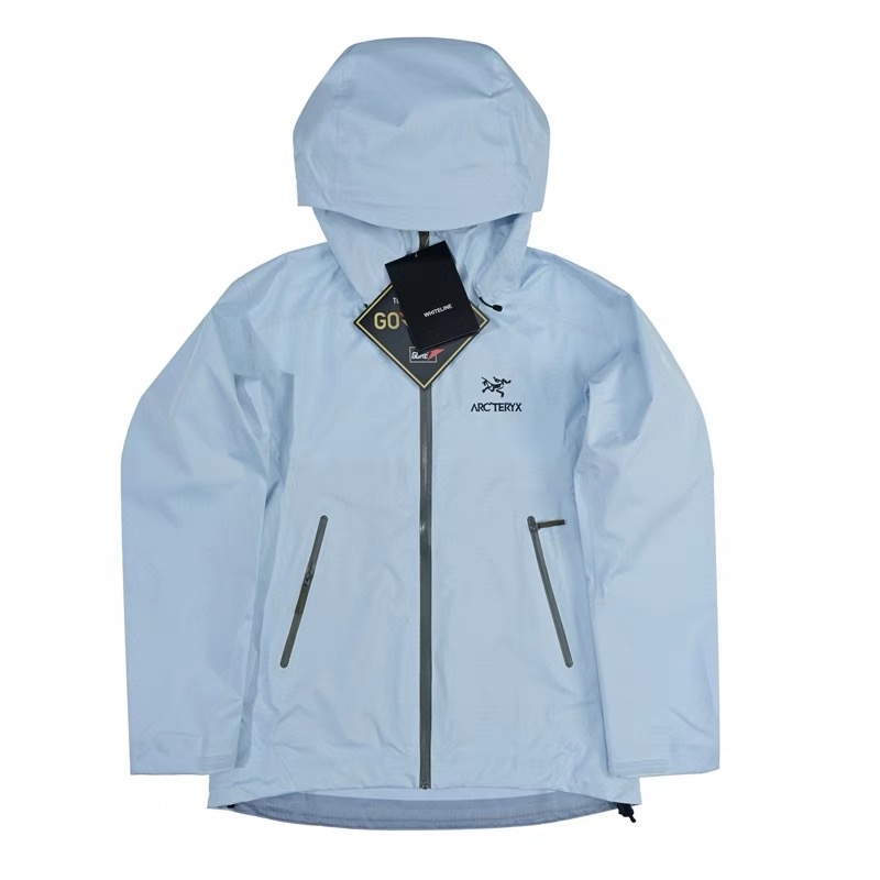 Arc'teryx เสื้อแจ็กเก็ต มีฮู้ด กันน้ํา กันลม ความหนาแน่นสูง เหมาะกับใส่กลางแจ้ง สําหรับคู่รัก