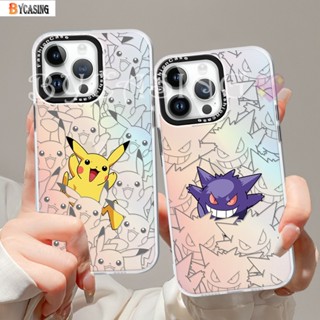 เคสโทรศัพท์มือถือแบบแข็ง ลายการ์ตูนปิกาจูน่ารัก ไล่โทนสี หรูหรา สําหรับ Infinix Hot 30i Smart 6 Smart 5 Smart 7 Hot 12 Play Hot 11 Play Hot 10 Play Hot 10 Lite Hot 20s