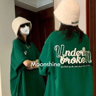 Moon  เสื้อครอป เสื้อแฟชั่นผู้หญิง y2k สีพื้น สําหรับผู้หญิง ใส่ไปคลับ ปาร์ตี้ 2023 NEW  Jl1009 Trendy Comfortable ทันสมัย Beautiful A29J1M1 36Z230909