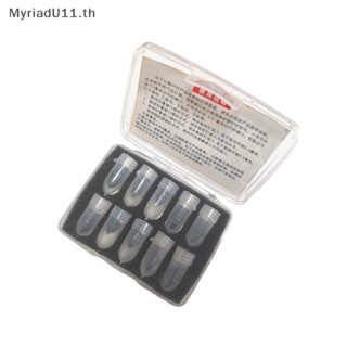 Myriadu สกรูยางสูญญากาศ สําหรับซ่อมแซมยางรถจักรยานยนต์ไฟฟ้า 10 ชิ้น