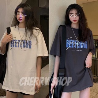  พร้อมส่ง🔥เสื้อยืด🍀แขนสั้น OVERSIZE สไตล์เกาหลีเสื้อยืดใหม่หลวมอินเทอร์เน็ตฮอตแฟชั่นเสื้อผ้าบนถนน