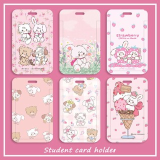 เคสใส ลาย mikko น่ารัก พรีเมี่ยม สําหรับใส่บัตรอาหารนักเรียน บัตรรถบัส บัตรอาหาร