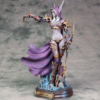 พร้อมส่ง โมเดลฟิกเกอร์ อนิเมะ Warcraft Hegemony III Queen of the Undead King of the Demons Sylvanas CA34