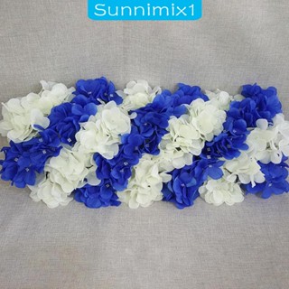 [Sunnimix1] ดอกไฮเดรนเยียประดิษฐ์ สําหรับตกแต่งโต๊ะรับประทานอาหาร งานแต่งงาน