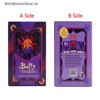 Better ไพ่ทาโรต์ ลาย Buffy the Vampire Slayer สําหรับครอบครัว ผู้เริ่มต้น เล่นเกม TH