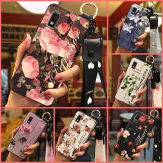 Back Cover Flower Phone Case For Sharp Aquos wish3/737 cute Anti-knock armor case Durable Soft Anti-dust Soft Case Waterproof