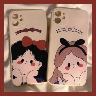 เคสโทรศัพท์มือถือ กันตก ลายการ์ตูนเจ้าหญิงน่ารัก สําหรับ IPhone 7 7plus 8 8plus Xs Xr 11 12 13 14 Pro Plus Promax